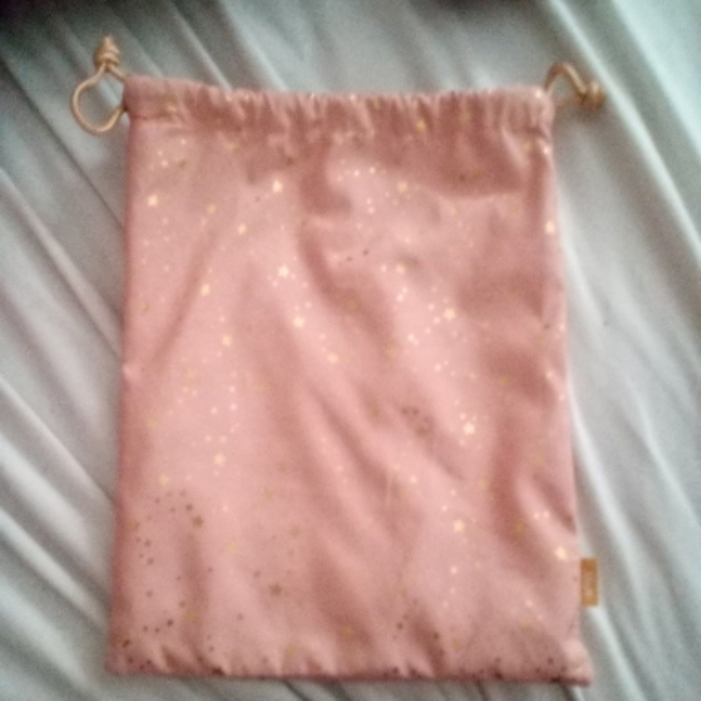 Large Pink Star Ipsy Bag